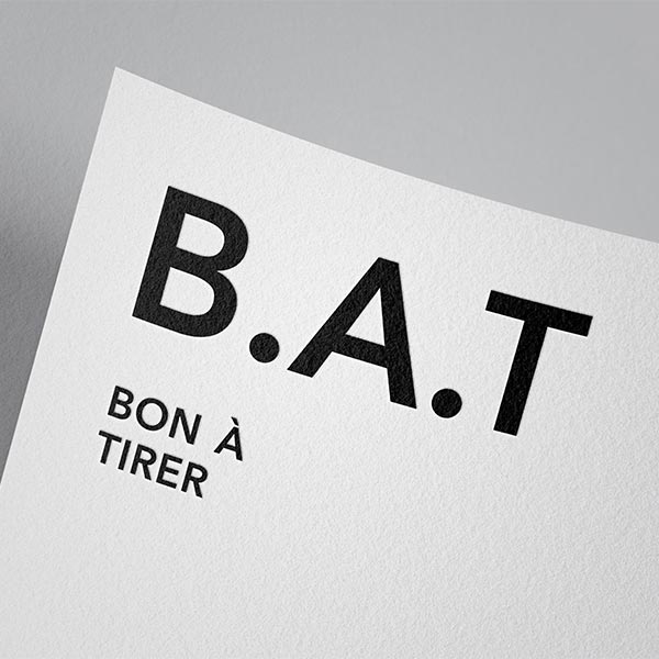bon à tirer